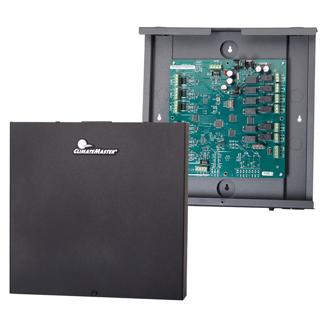 iGate ClimaZone Zoning Panel - shown - Open and Close - Left