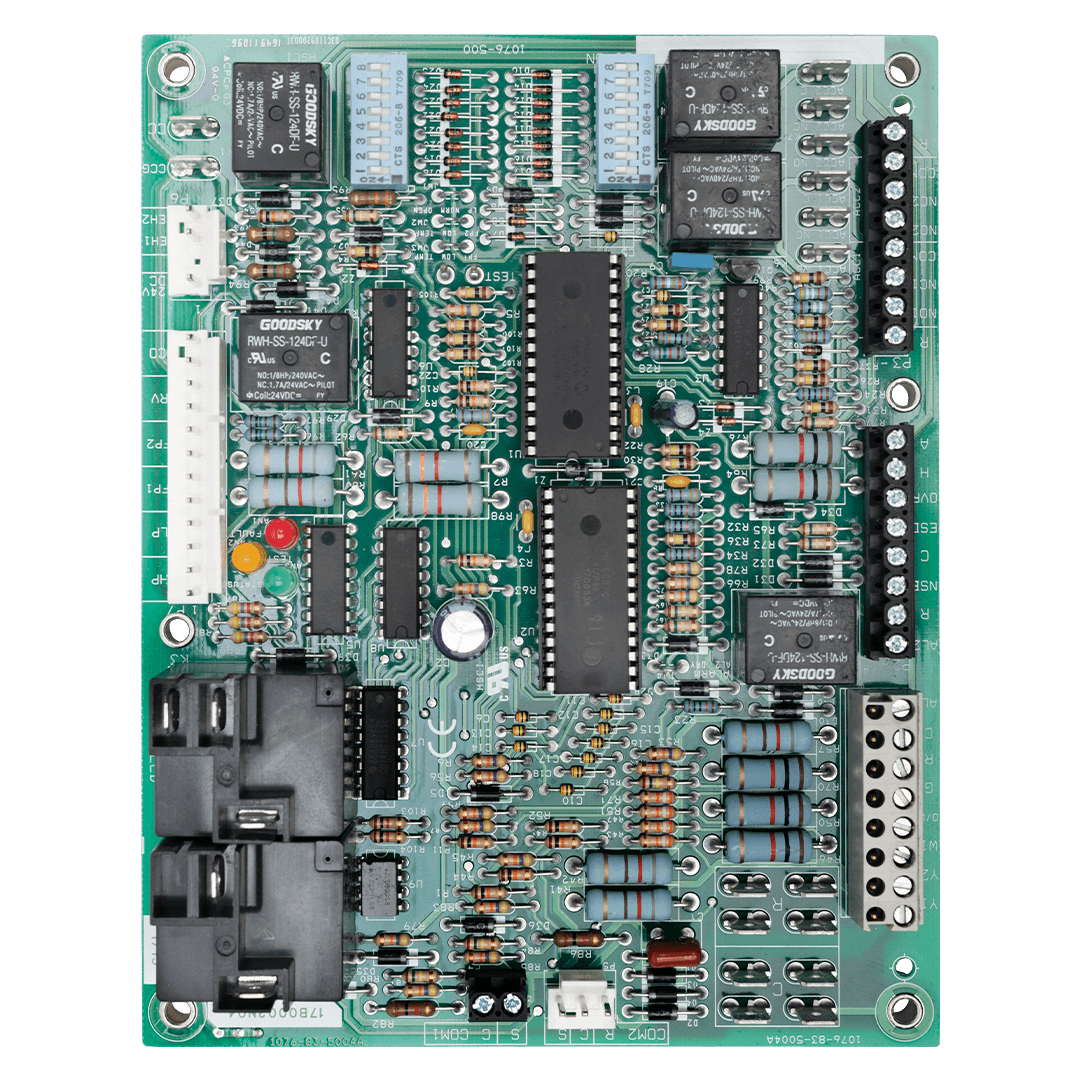 DXM Unit Controls - shown - Front