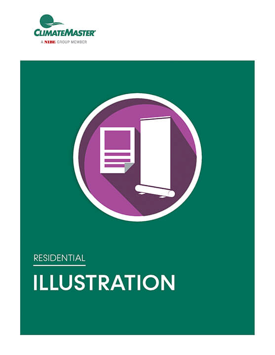 Illustration - Horizontal Geothermal Loop - Roof Cutaway   Download Zip File - Illustrator File thumbnail