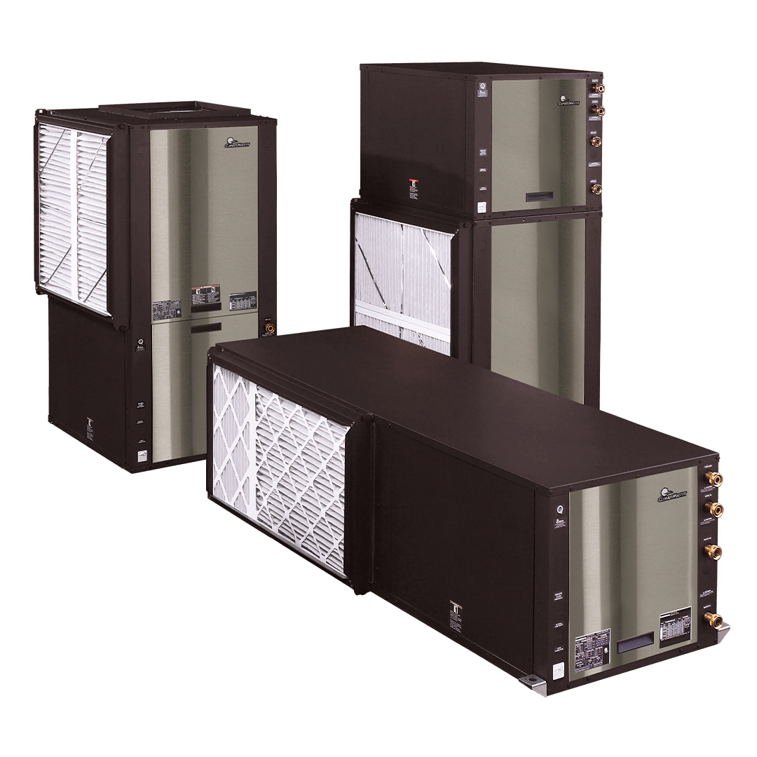 Tranquility 30 TE Digital Two-Stage Series - Vertical Upflow - Vertical Downflow and Horizontal cabinets shown - Right